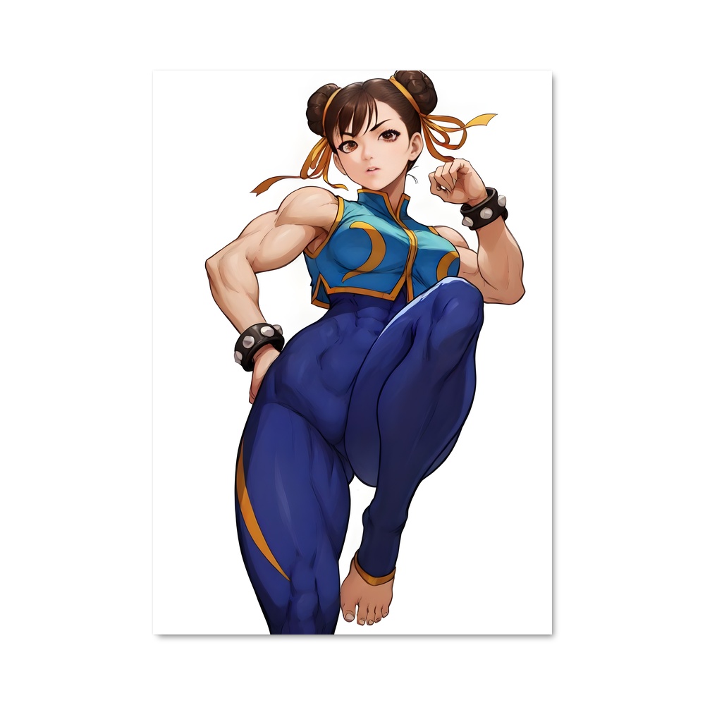Poster Street Fighter: Chun-Li en Action